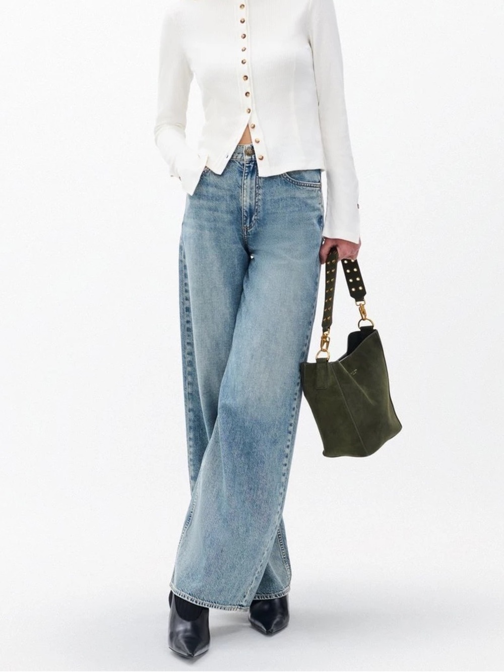 NWT Sofie Wide-Leg Jeans